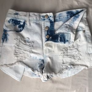 Forever 21 High Waisted Jean Shorts